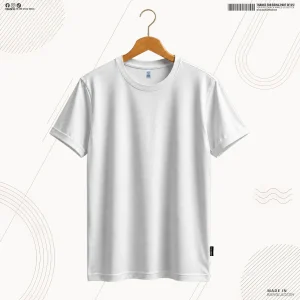 DARKOF HALF SLEEVE PLAIN T-SHIRT HALO